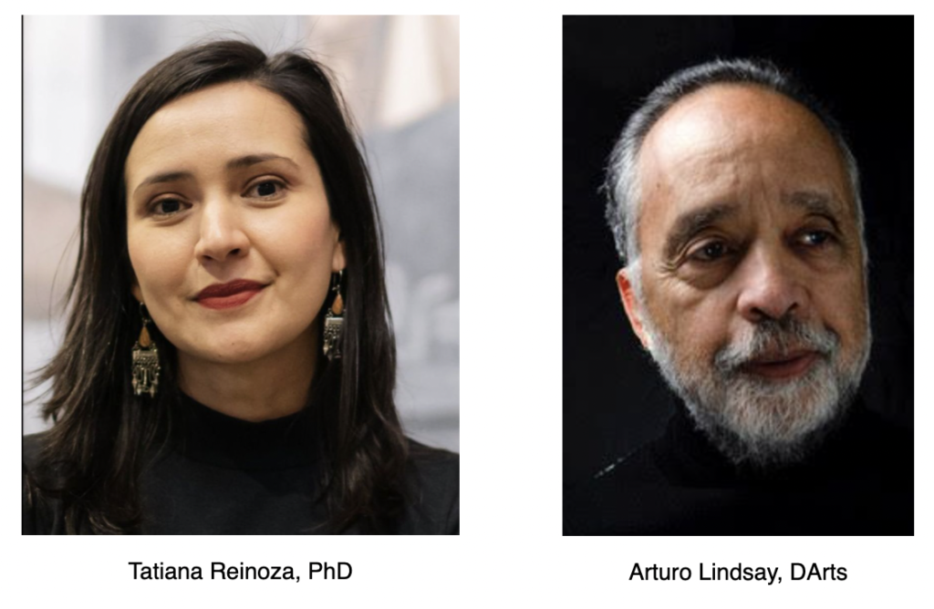 Tatiana Reinoza and Arturo Lindsay