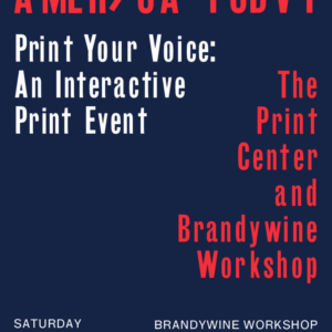 Flyer for Print Your Voice